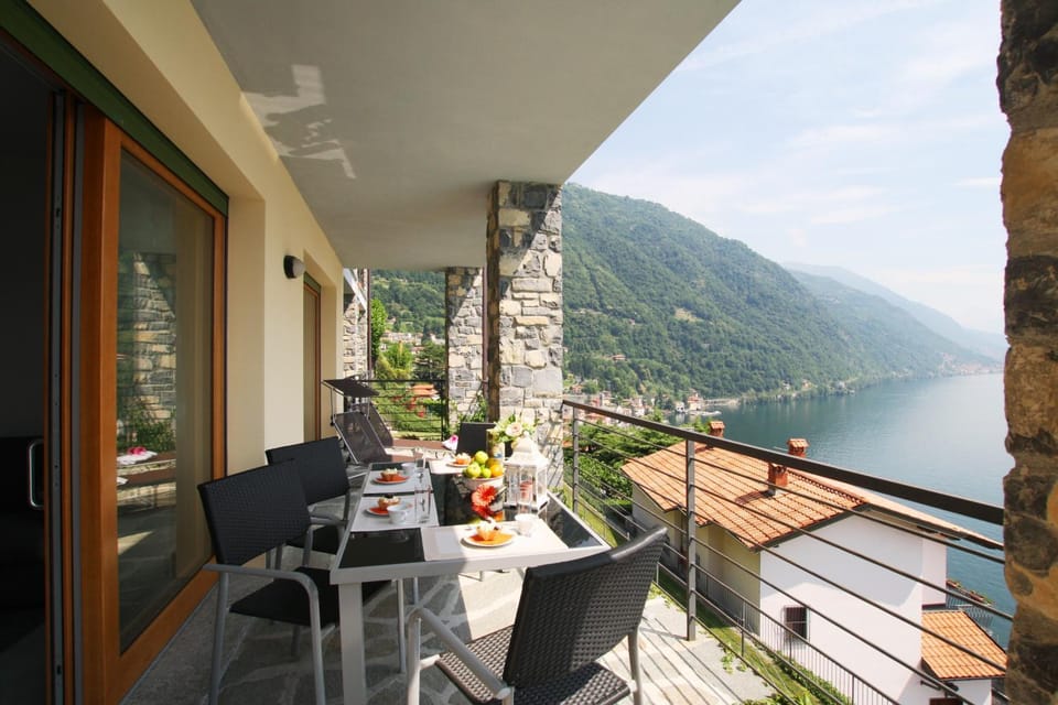Natural landscape, Balcony/Terrace, Lake view, Mountain view