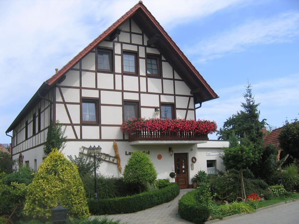 Property building, Facade/entrance, Garden view