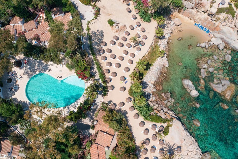 Bird's eye view, View (from property/room), Sea view, Swimming pool