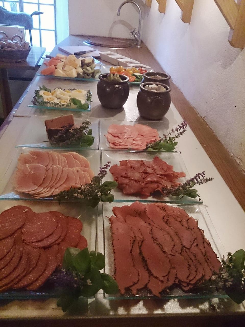 Buffet breakfast