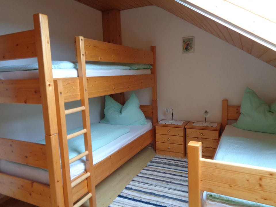 Bed, bunk bed