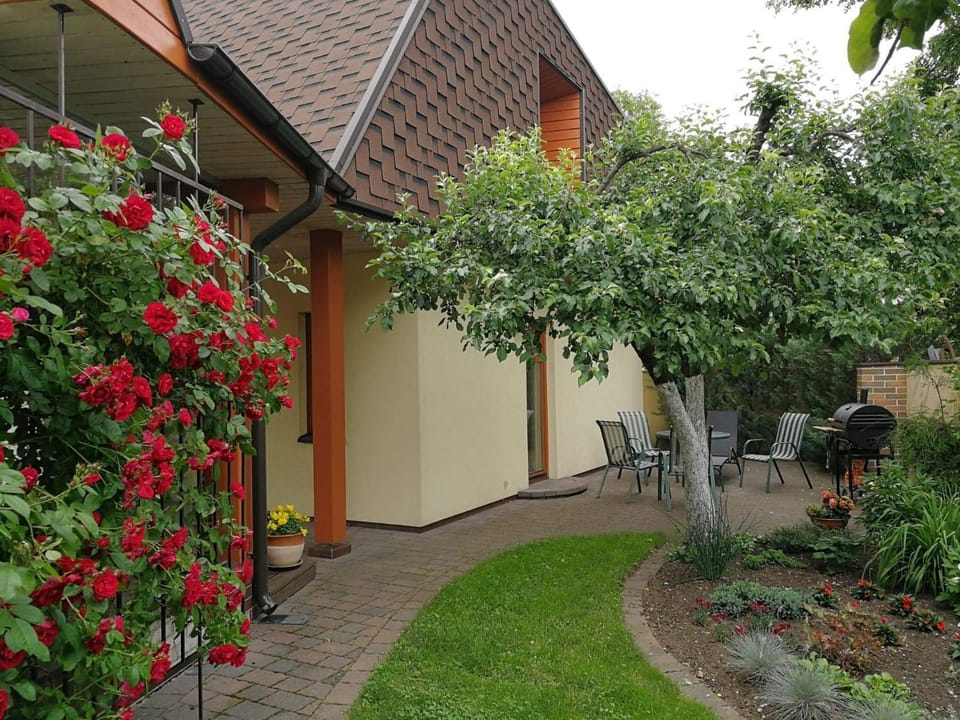 Property building, Patio, Day, Garden, Garden view