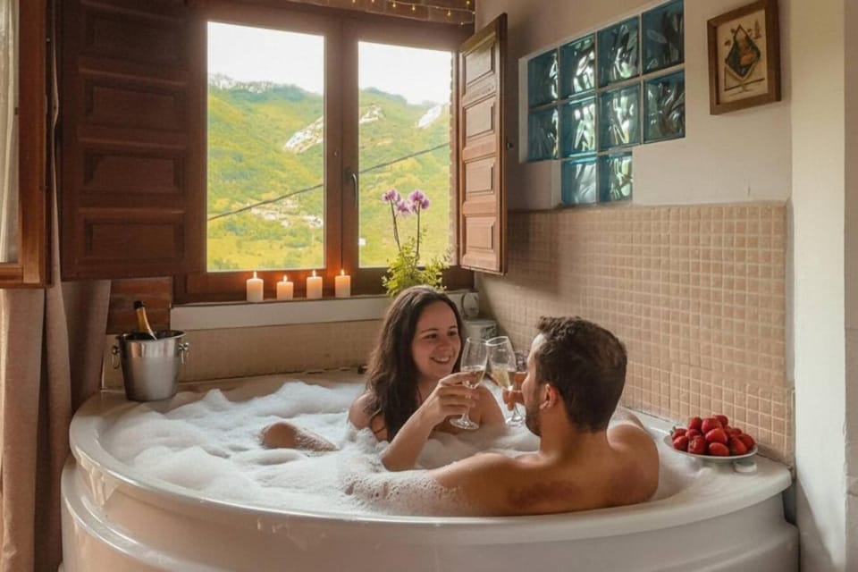 Hot Tub, Mountain view, Bath