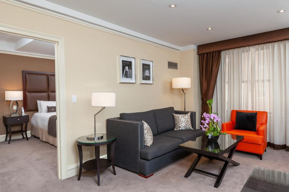 Living room, Seating area, Bedroom