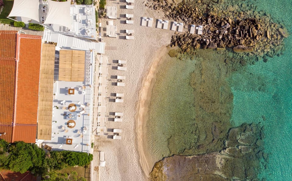 Bird's eye view, Sea view