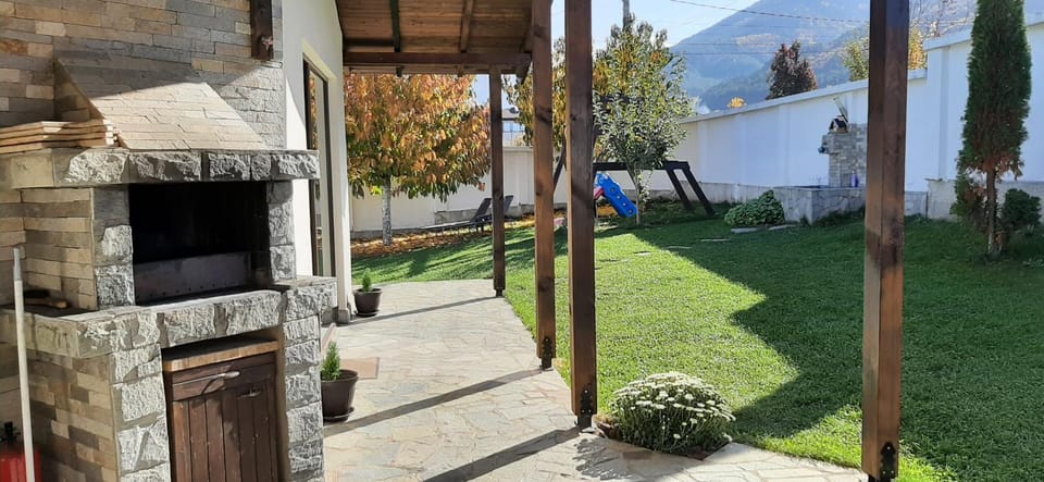 Property building, Patio
