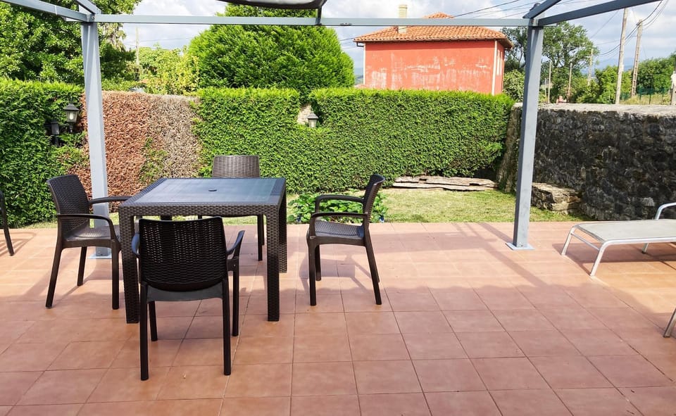 Patio, Garden, Garden view