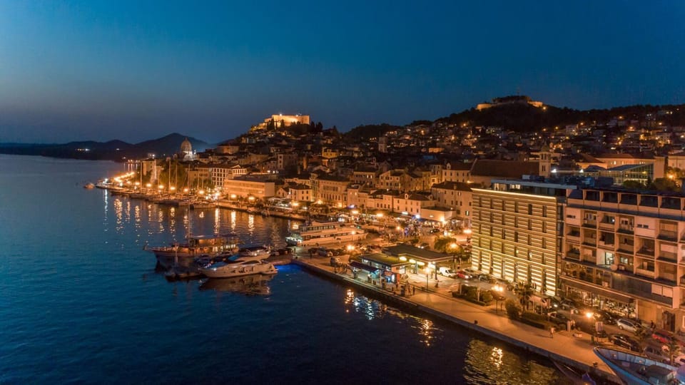 Night, Summer, City view, Location