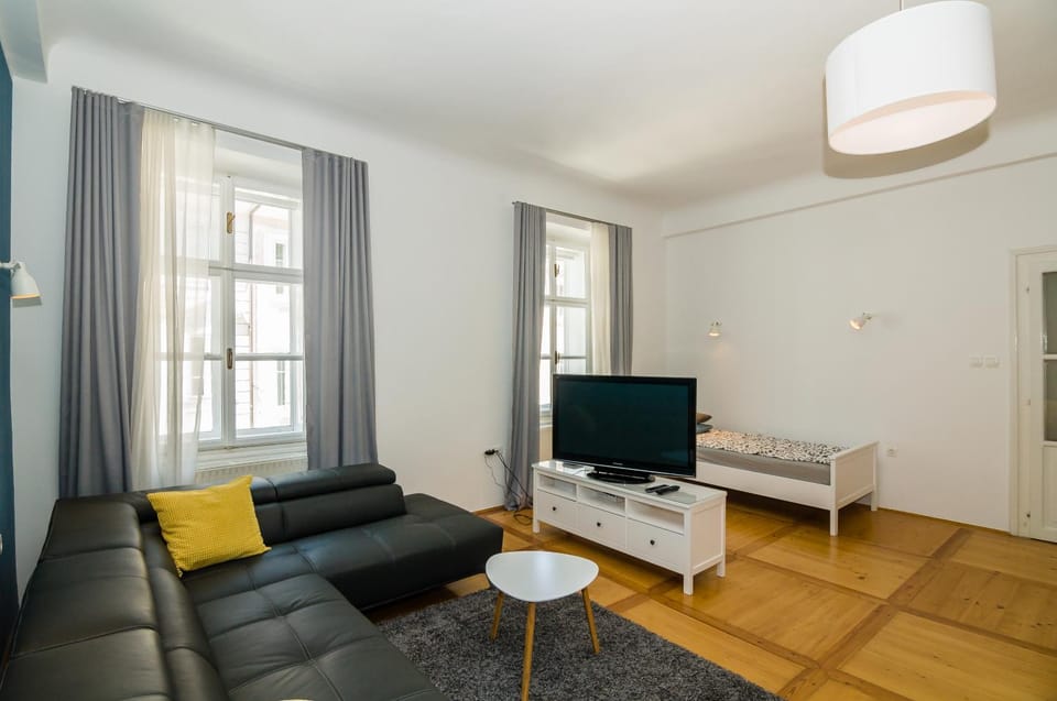 Living room, Bedroom