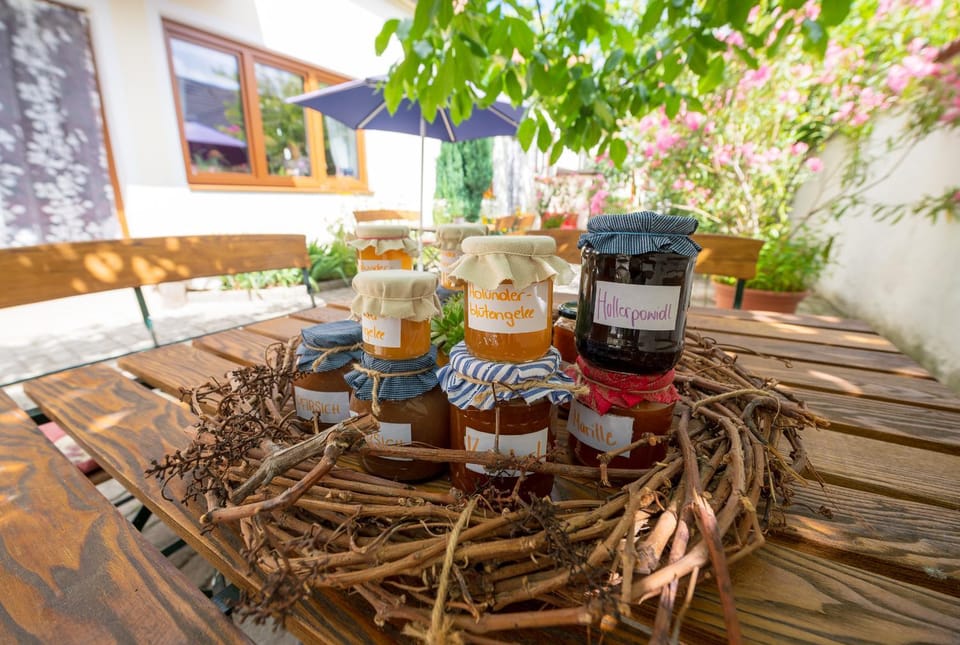 Food close-up, Garden view