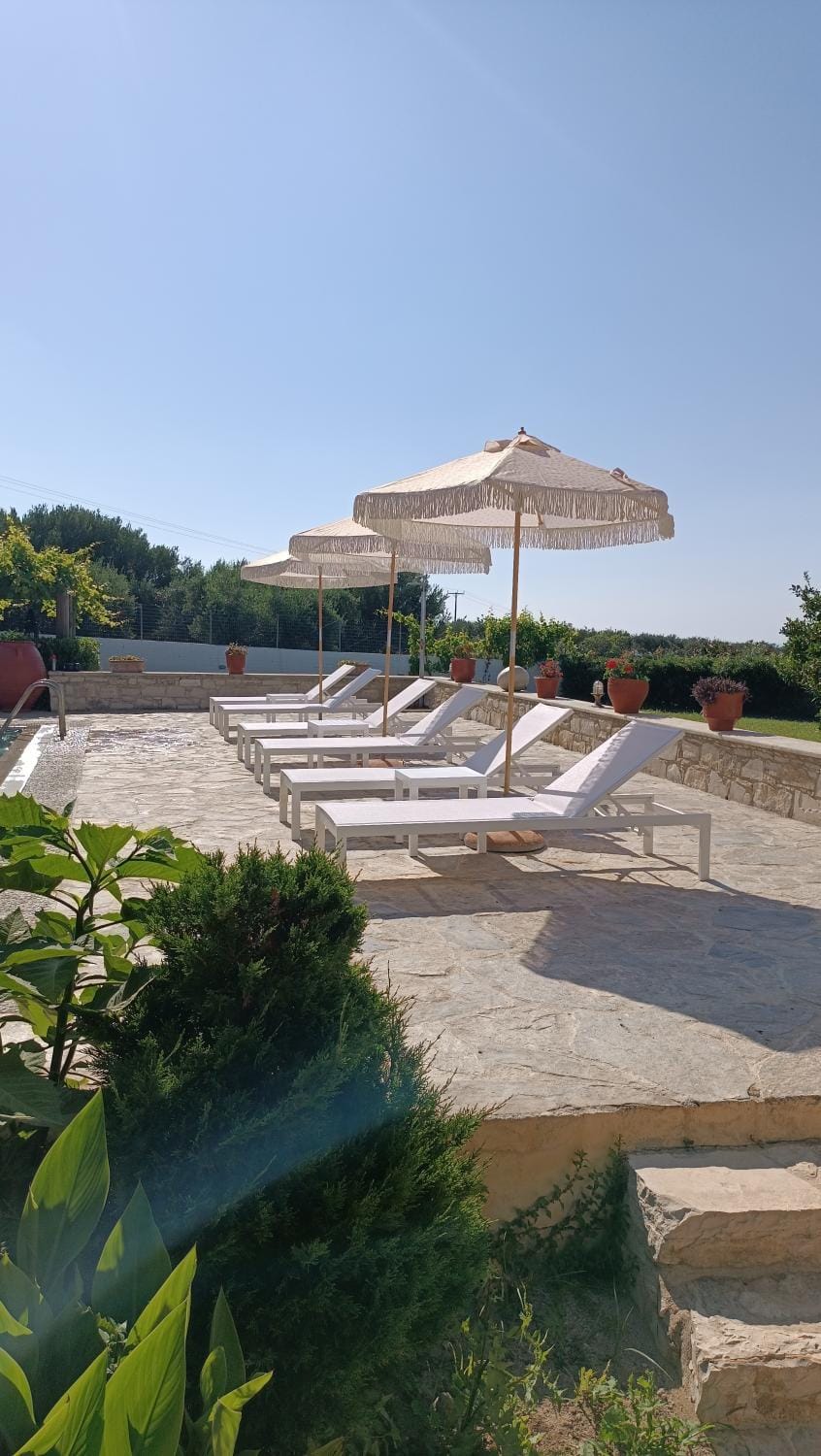 Natural landscape, Pool view, sunbed