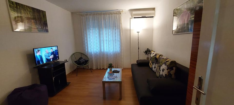 Living room, air conditioner