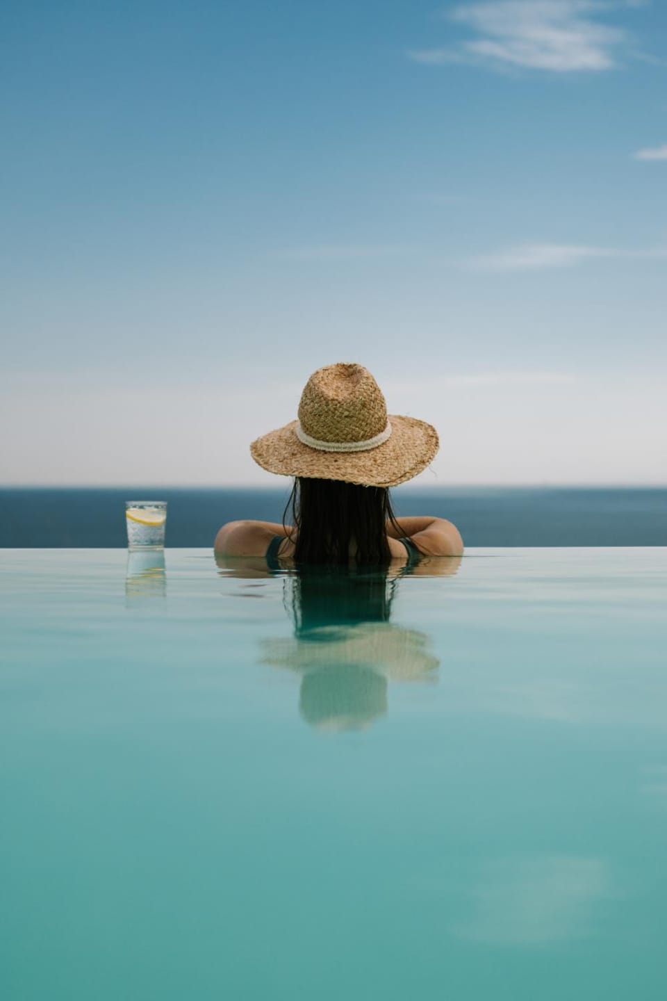 Day, Natural landscape, Pool view, Sea view, Swimming pool