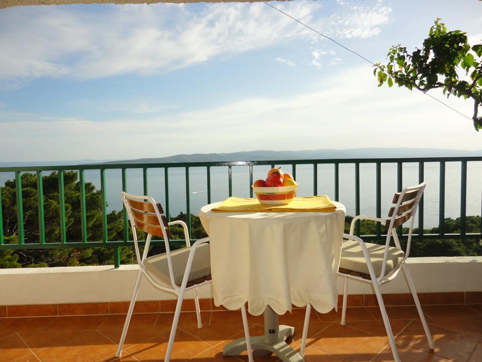 Patio, Natural landscape, View (from property/room), Balcony/Terrace, Sea view