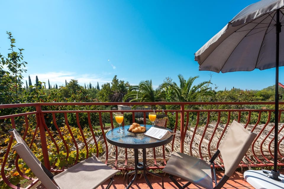 Balcony/Terrace, Garden view