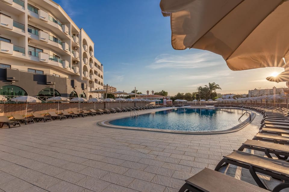 Facade/entrance, Pool view