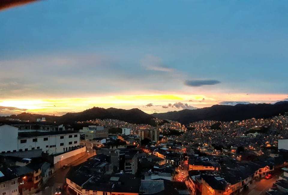 Off site, City view, Sunset