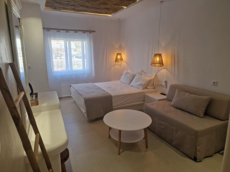 Bed, Living room, Photo of the whole room