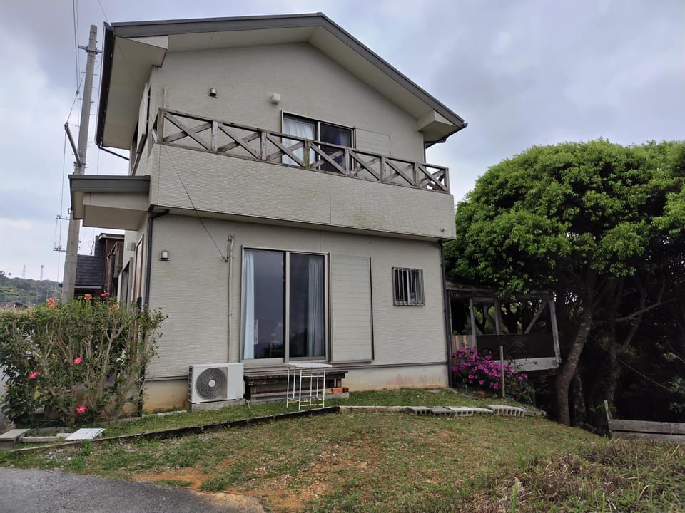 Property building, Garden view