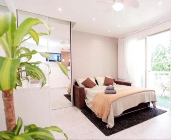 Superbe Studio in Nice at 450m from the sea with Clim Apartment in Nice