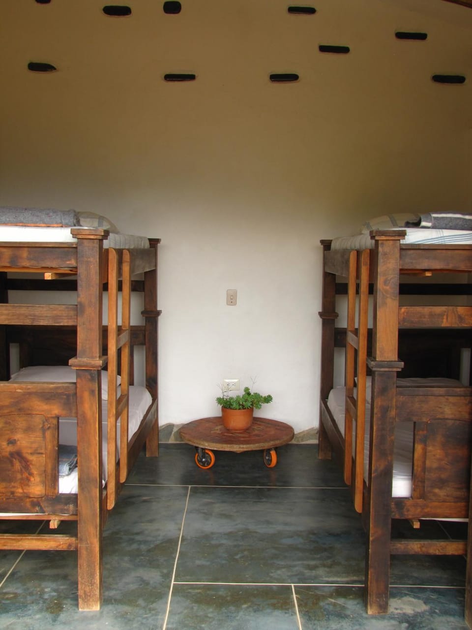 Photo of the whole room, bunk bed