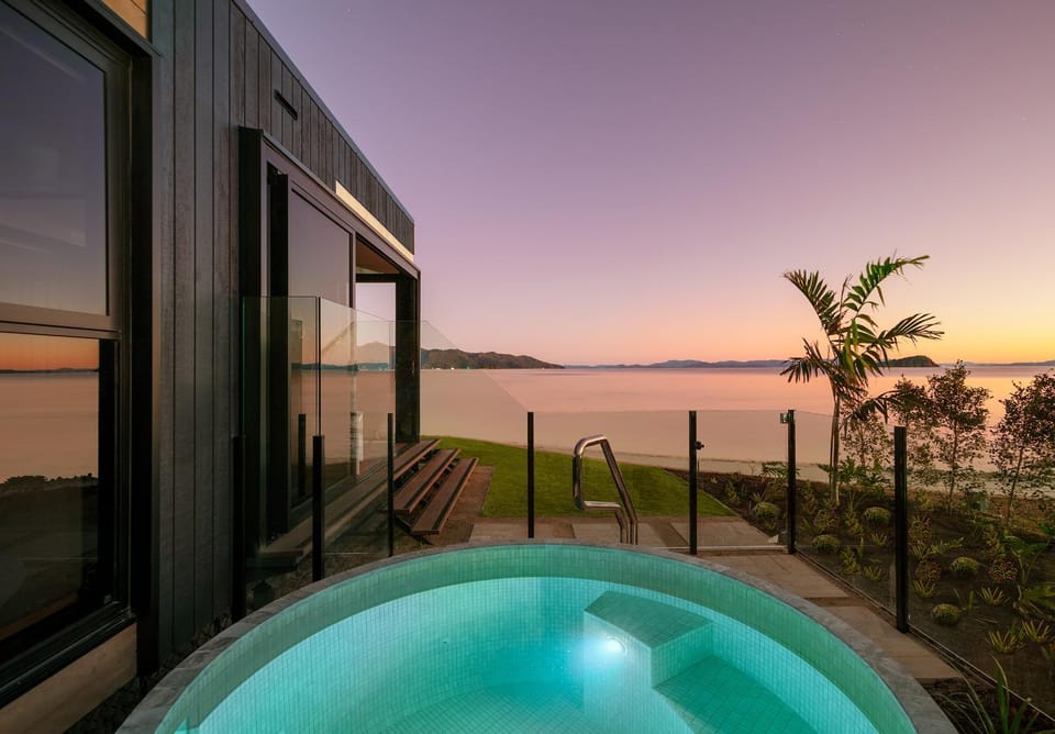 View (from property/room), Balcony/Terrace, Sea view, Swimming pool, Sunset, Open Air Bath
