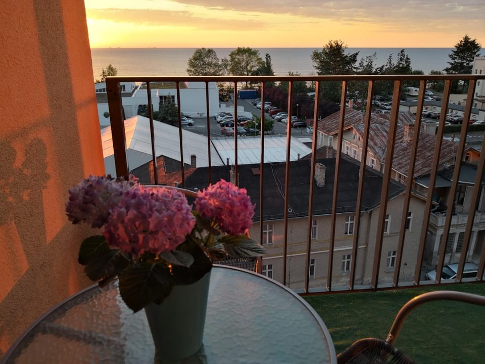 Balcony/Terrace, Sea view, Sunset