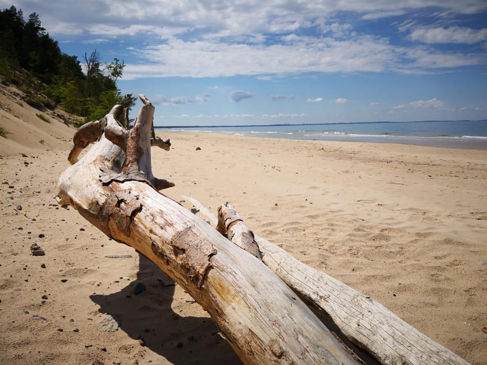 Natural landscape, Beach, Hiking
