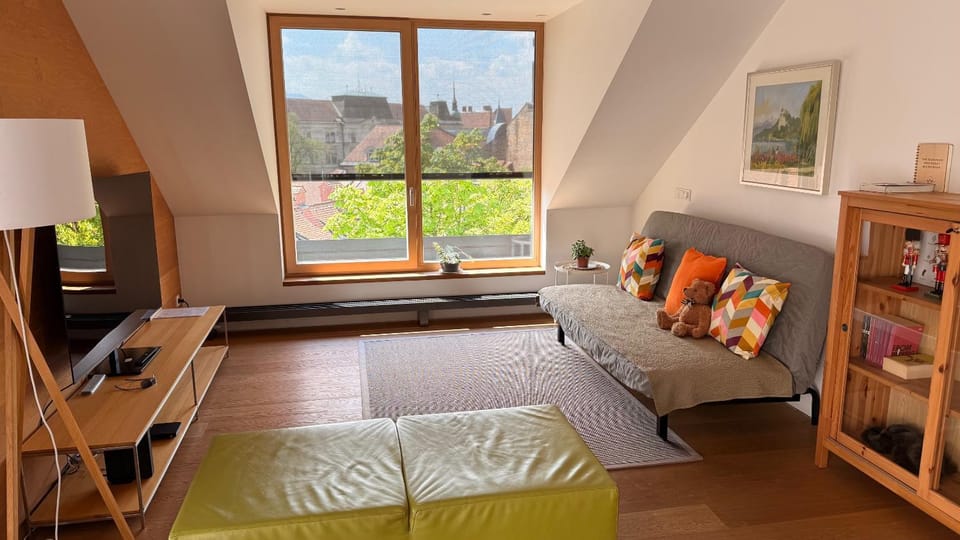 View (from property/room), Living room, City view