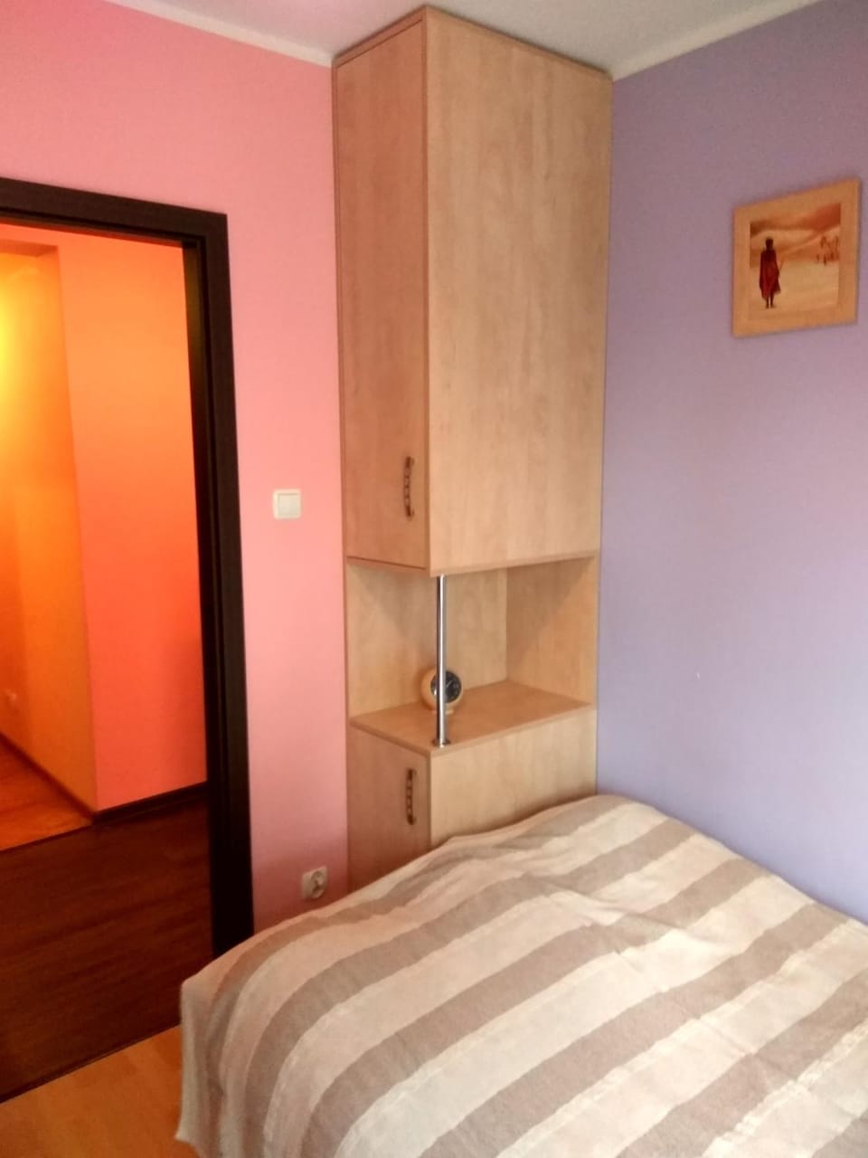 Bed, Photo of the whole room, Bedroom, wardrobe