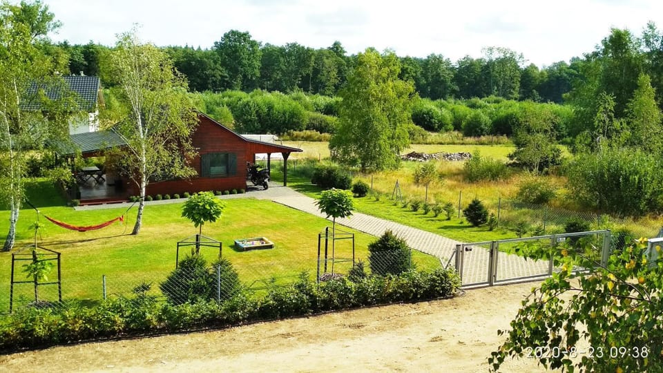 Dom drewniany Ustka House in Pomeranian Voivodeship