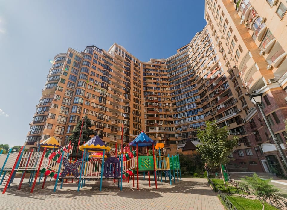 Facade/entrance, Neighbourhood, Children play ground