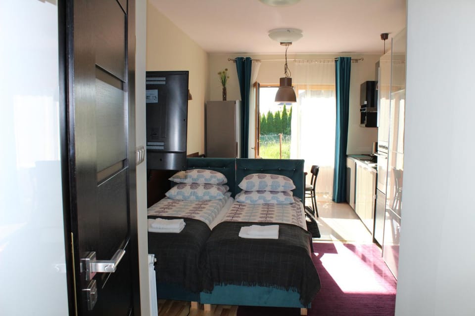 Bed, TV and multimedia, Kitchen or kitchenette, Photo of the whole room, Dining area, Bedroom, pet friendly
