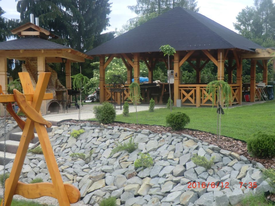 Domki u Piotra przy Zaporze w Centrum Soliny Nature lodge in Slovakia