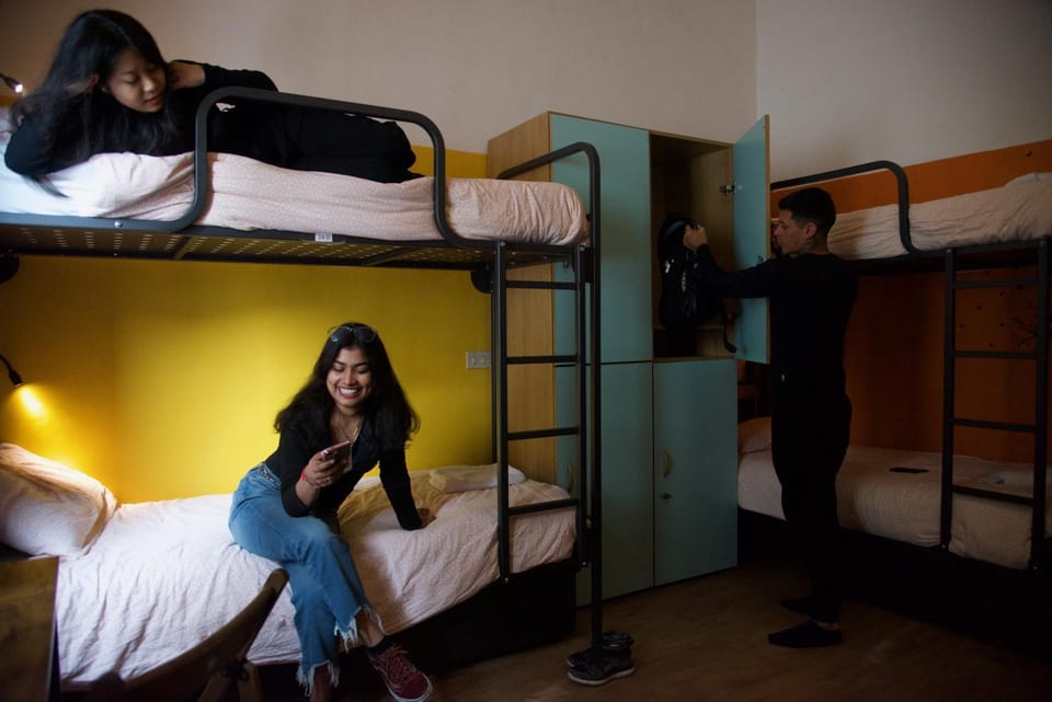 Bed, Photo of the whole room, group of guests, bunk bed
