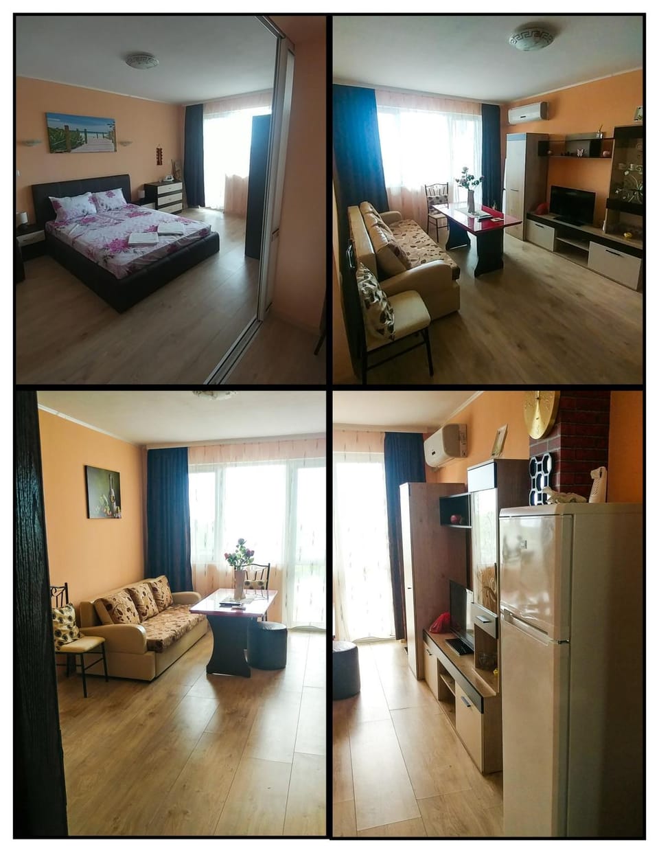 Living room, Bedroom