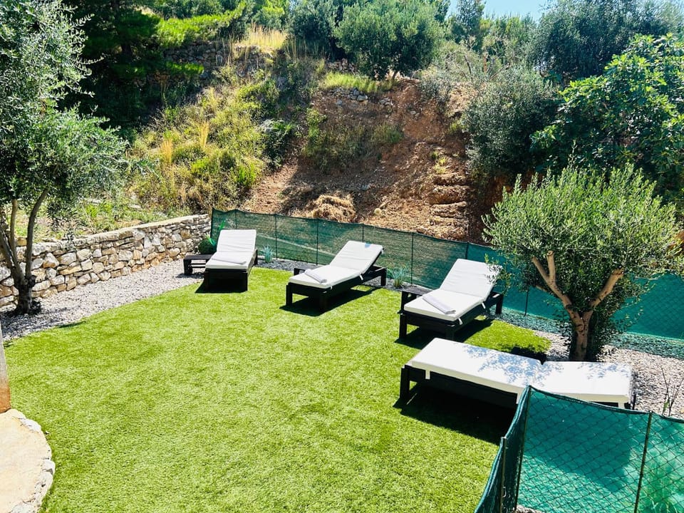 Natural landscape, Garden, sunbed