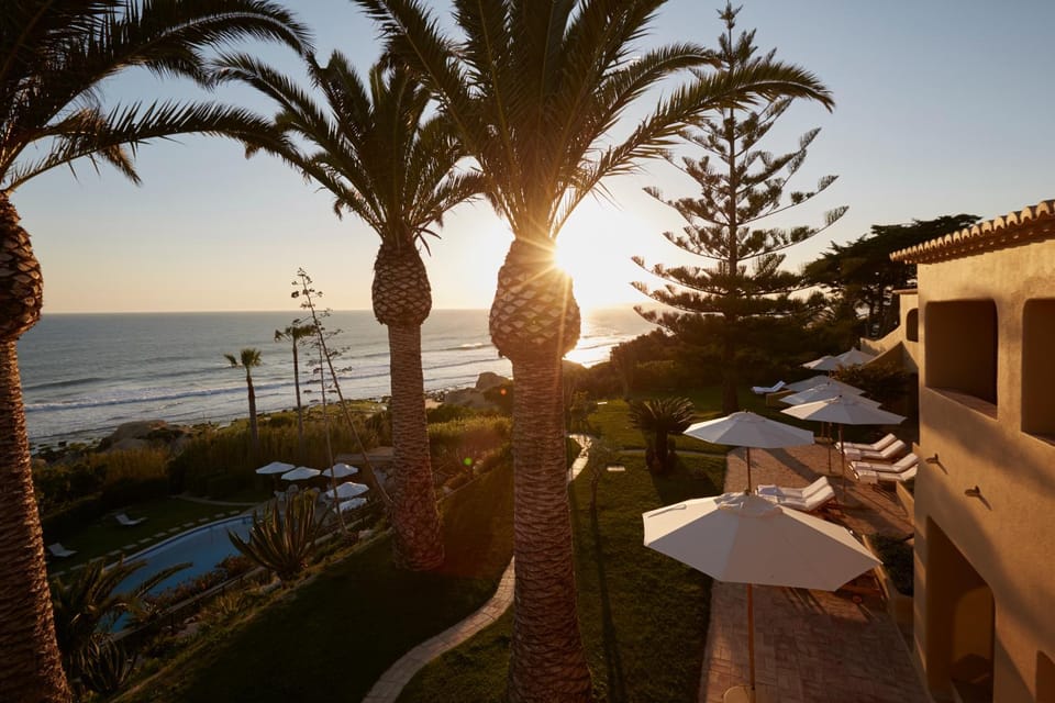 Pool view, Sea view, Sunset