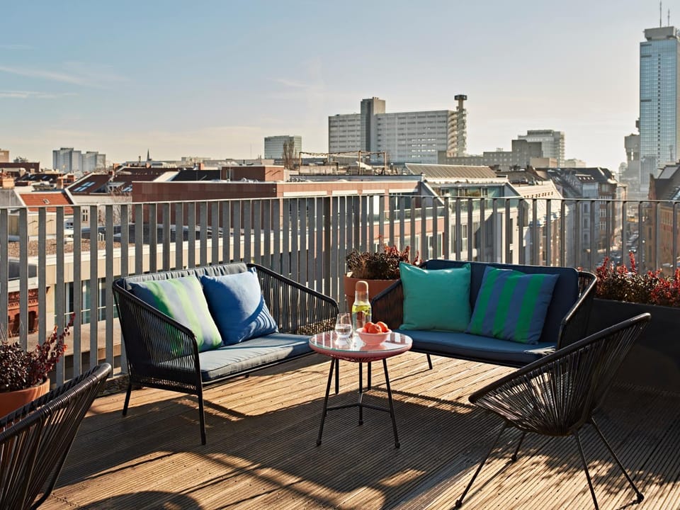 Balcony/Terrace, Seating area, City view