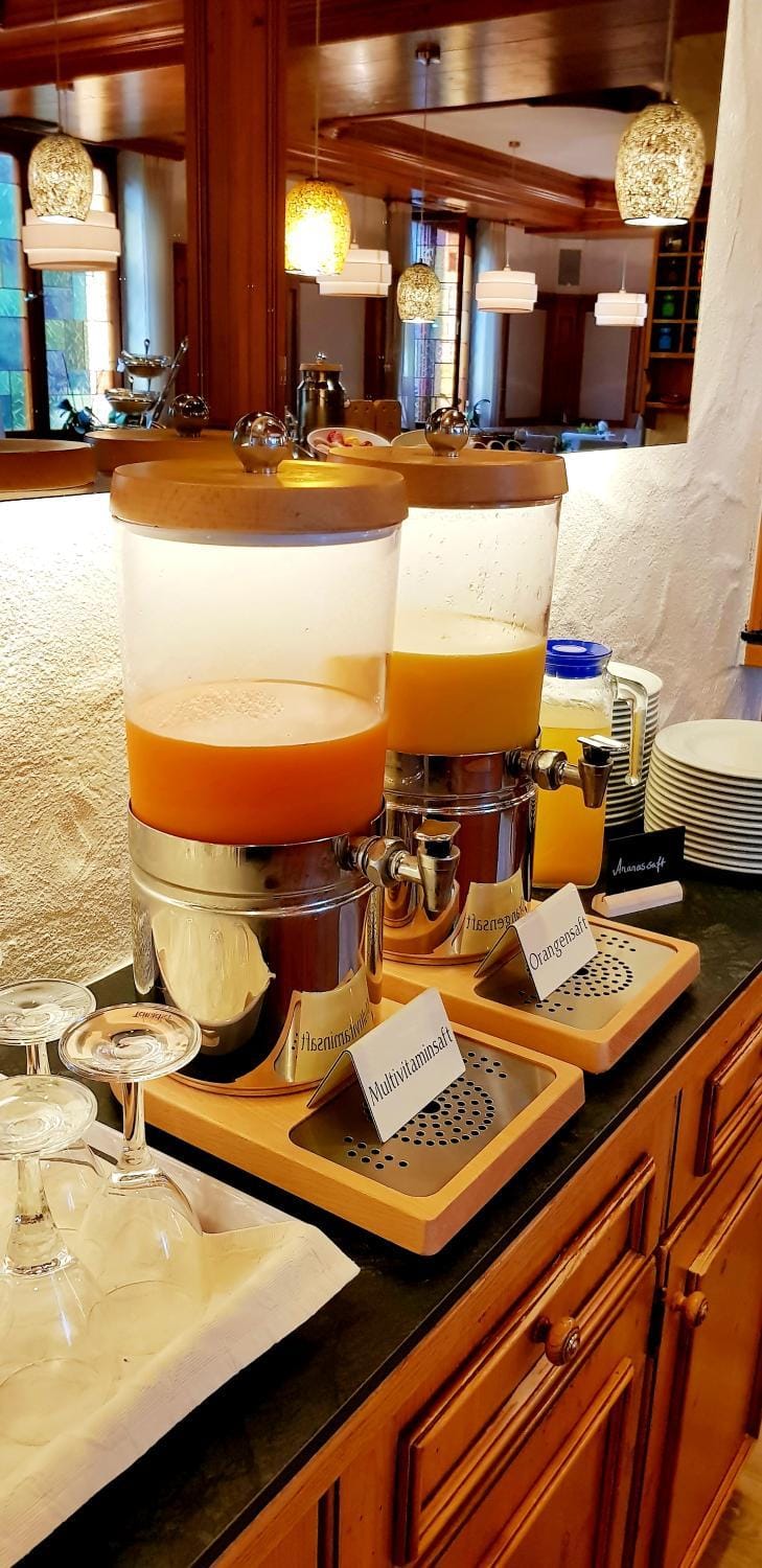 Buffet breakfast, Non alcoholic drinks