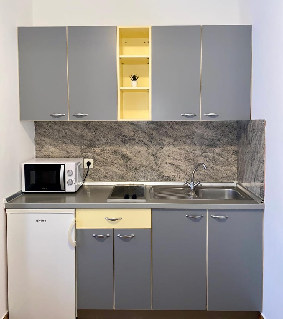 minibar, stove, kitchen