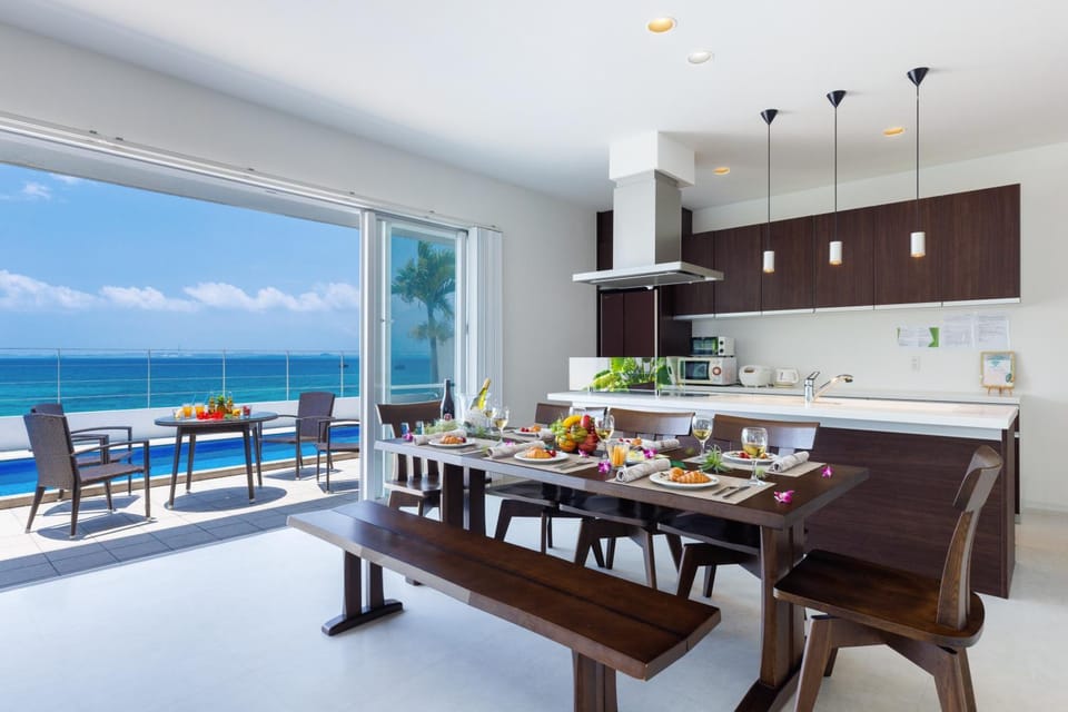 Natural landscape, Dining area, Sea view