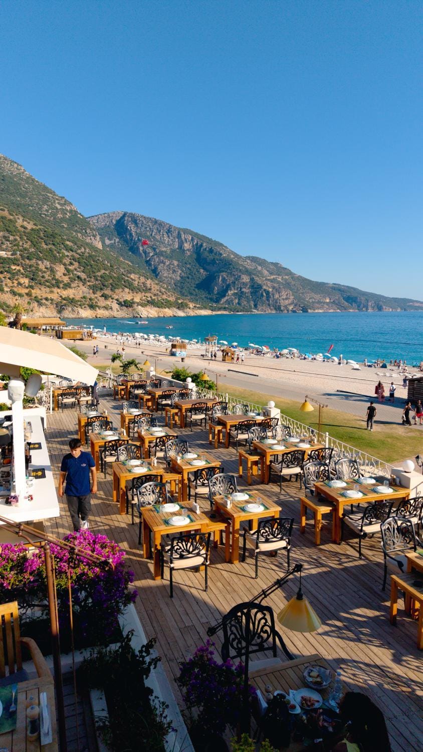 Natural landscape, Beach, Mountain view, Sea view