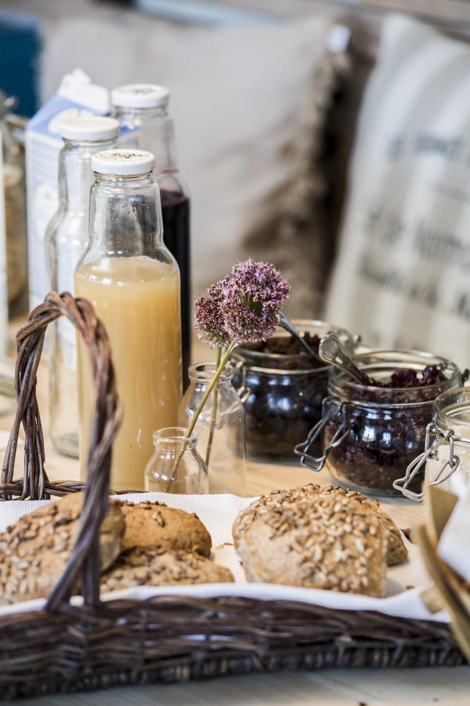 Dining area, Food, Buffet breakfast
