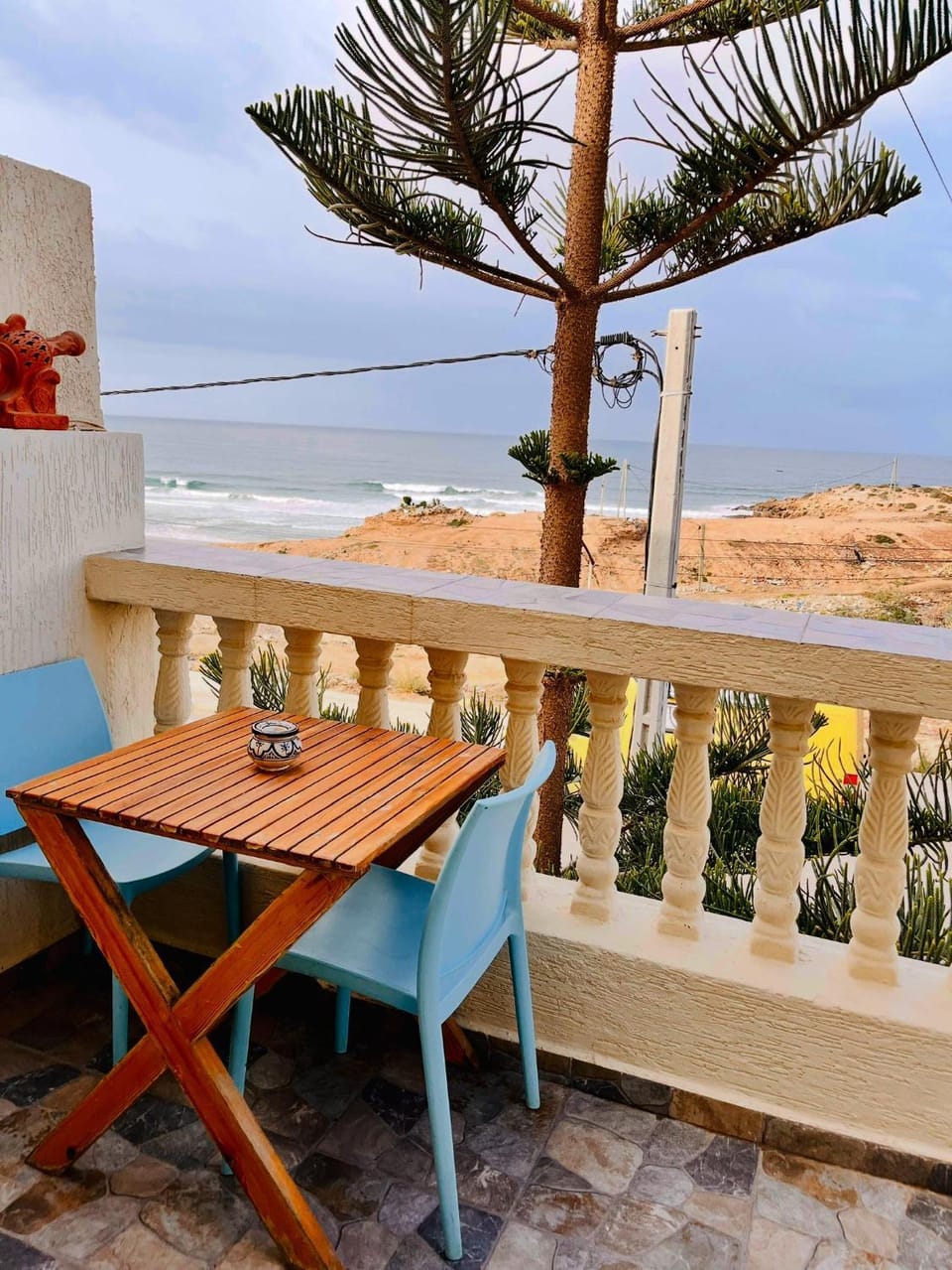 Shower, Patio, View (from property/room), Balcony/Terrace, Beach, Sea view, bunk bed, Family, sunbed