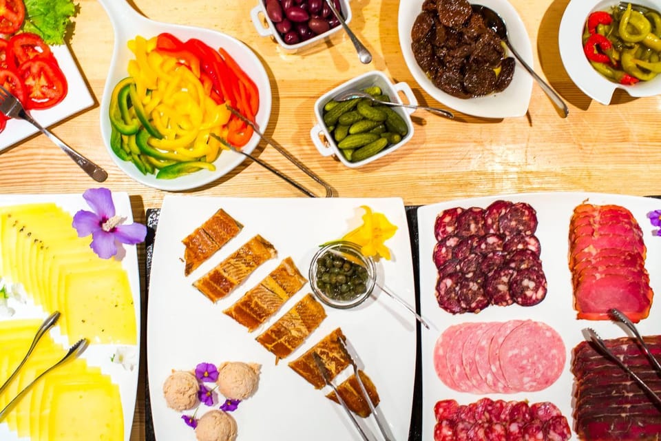 Food close-up, Buffet breakfast