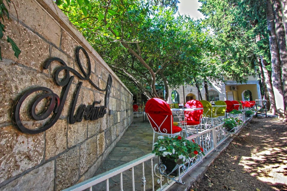 Patio, Property logo or sign, Children play ground