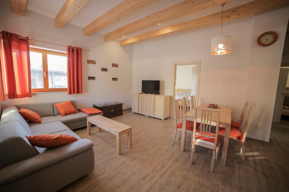 Living room, Seating area, Dining area