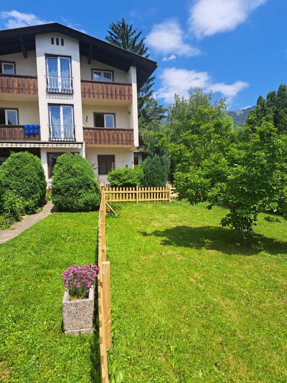 Property building, Garden