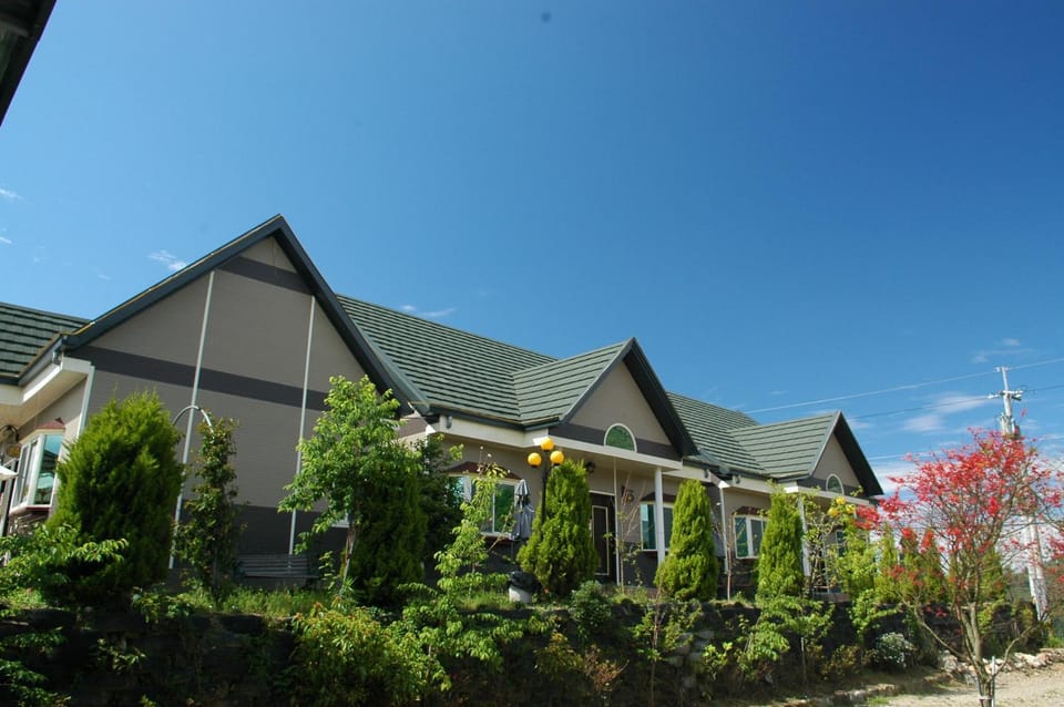 Property building, Garden view